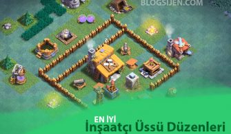 En iyi inşaatçı üssü köy düzenleri