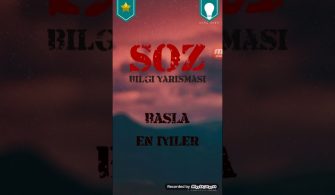 Söz Dizisi Bilgi Yarışması Cevapları